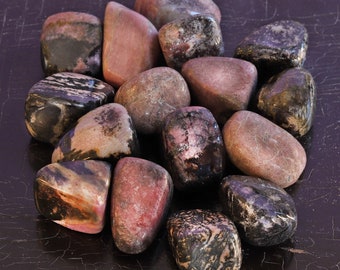 Rhodonite Tumbled Stone