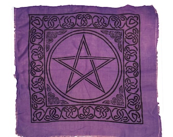 Pentacle Altar Cloth 18 inch