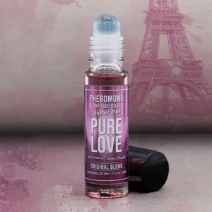 Pure Love Pheromone Oil - Love Spell Attraction Perfume with Rose Musk Scent | Mystic Woodsy & Oriental Fragrance for Heartfelt Connection