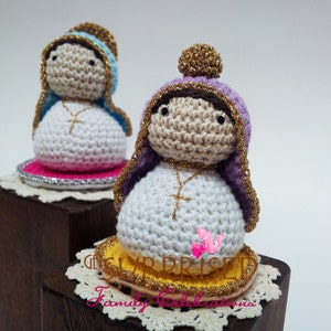 amigurumi para bautizo