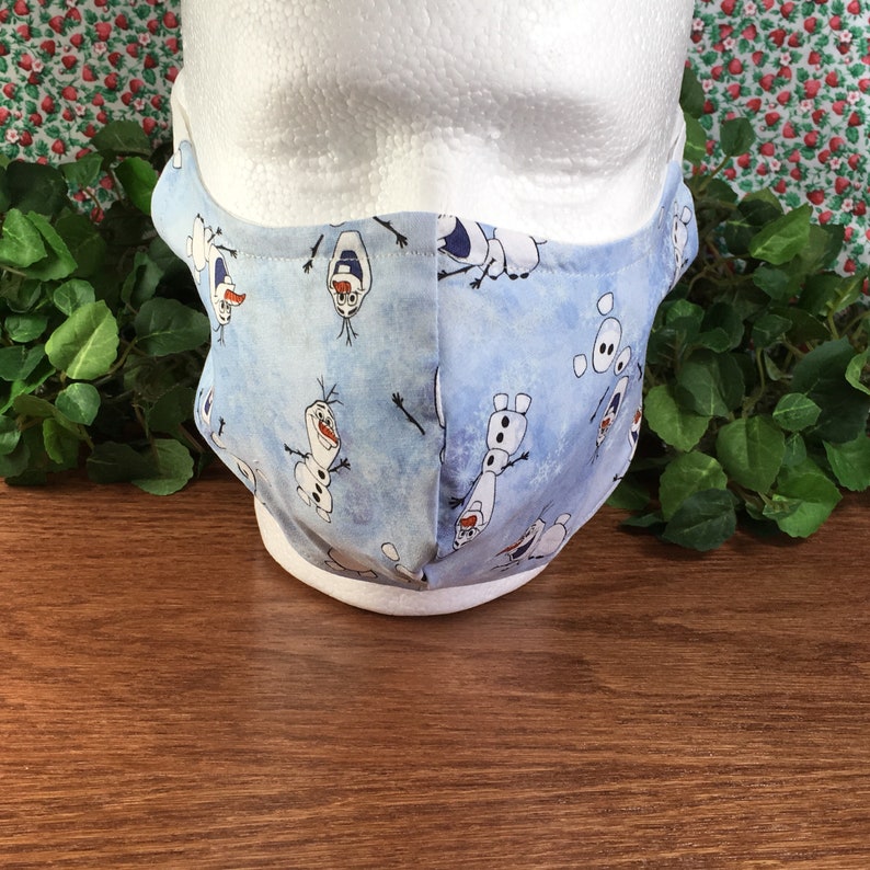 disney frozen 2 olaf face mask adult face mask face mask etsy