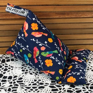 Wedge Pillow Stand- Tablet/Phone Pillow Stand -  Handmade in USA - Phone Stand Bean Bag Holder - Lap Stand Mobile Phone Holder