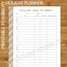 Holiday Baking and Party Printable Planner Set Christmas Baking List ...