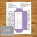 Cash Envelopes Set of 8 Printable Budget Envelopes Floral Pattern ...