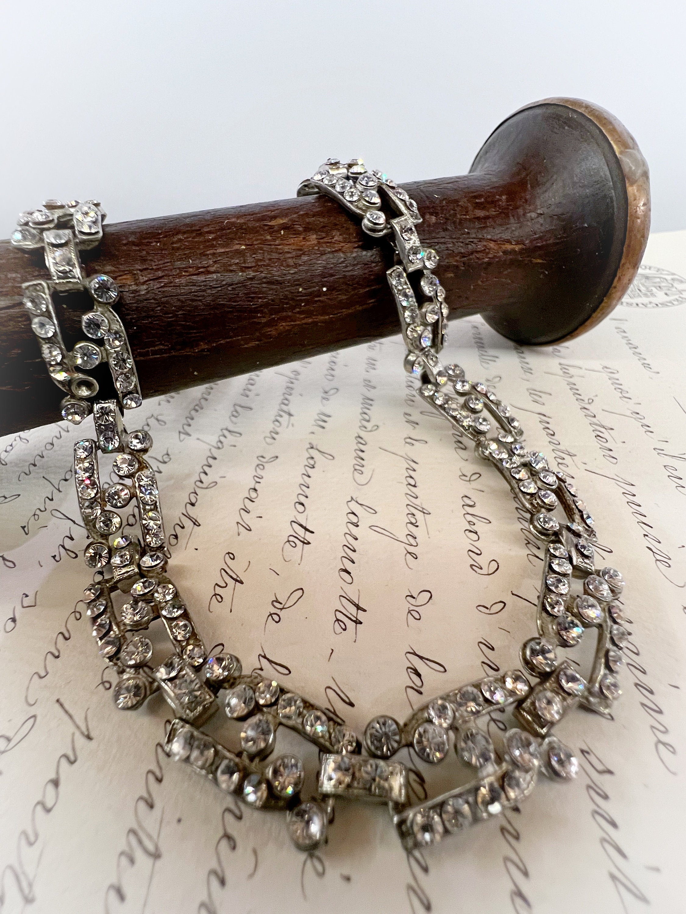 【VINTAGE HOLLYWOOD】Square Bold Chain Necklace Vintage style link chain necklace | 14k Gold-filled
