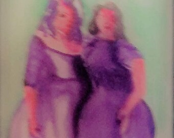 Girl Friend together, Friend forever, Girls Dressed, Wedding day, Loving Friends,Beautiful Girl, Cololful , naive primitive Styl, #43 Gifts