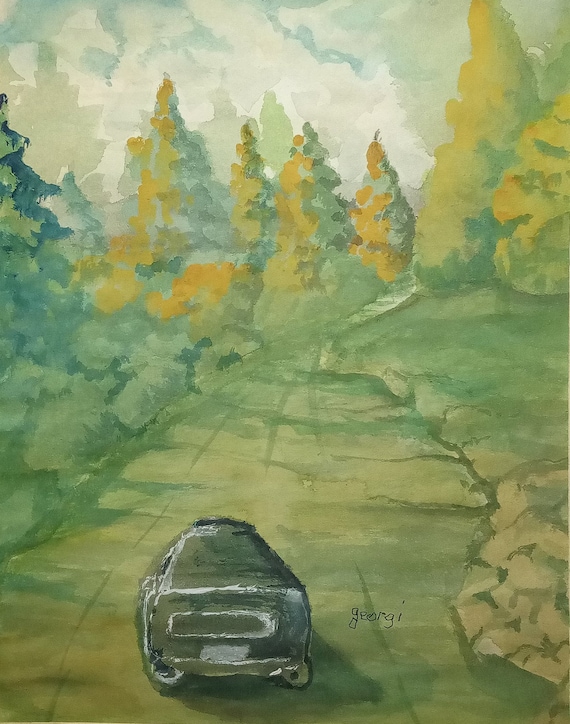 Colorado trip Painting  Colorado Landscape Painting  scenic  Painting  Landscape Artwork Gift  #260