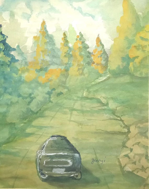 Colorado trip Painting  Colorado Landscape Painting  scenic  Painting  Landscape Artwork Gift  #260