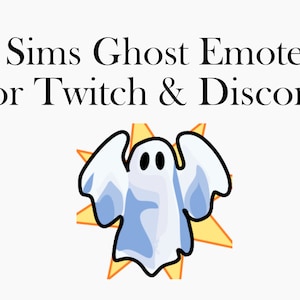 Sims Ghost Emote for Twitch & Discord