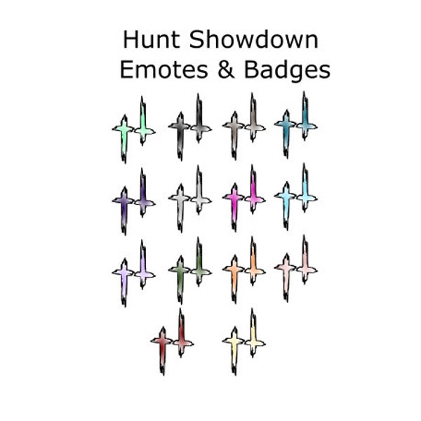 Hunt Showdown Symbol Emotes & Badges