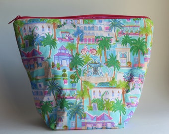 Vacation, All I Ever Wanted Bucket Bag Knitting & Crochet Project/Toiletry Box Bag