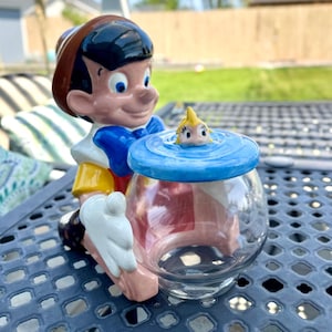 Vintage Glass Pinocchio - Etsy