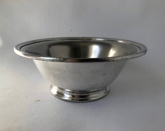 Beautiful Hotel Silver Plated Footed Serving Bowl by Haber
