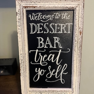 Dessert Bar Sign