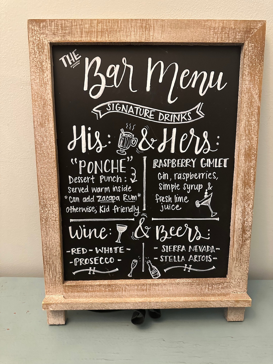 Bar Wedding Sign Etsy — free download
