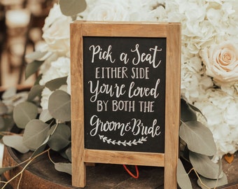 Wedding Ceremony Sign