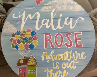 Name Circle Nursery Sign