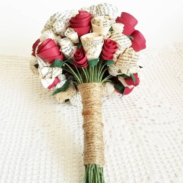 Paper Bridal Bouquet Etsy