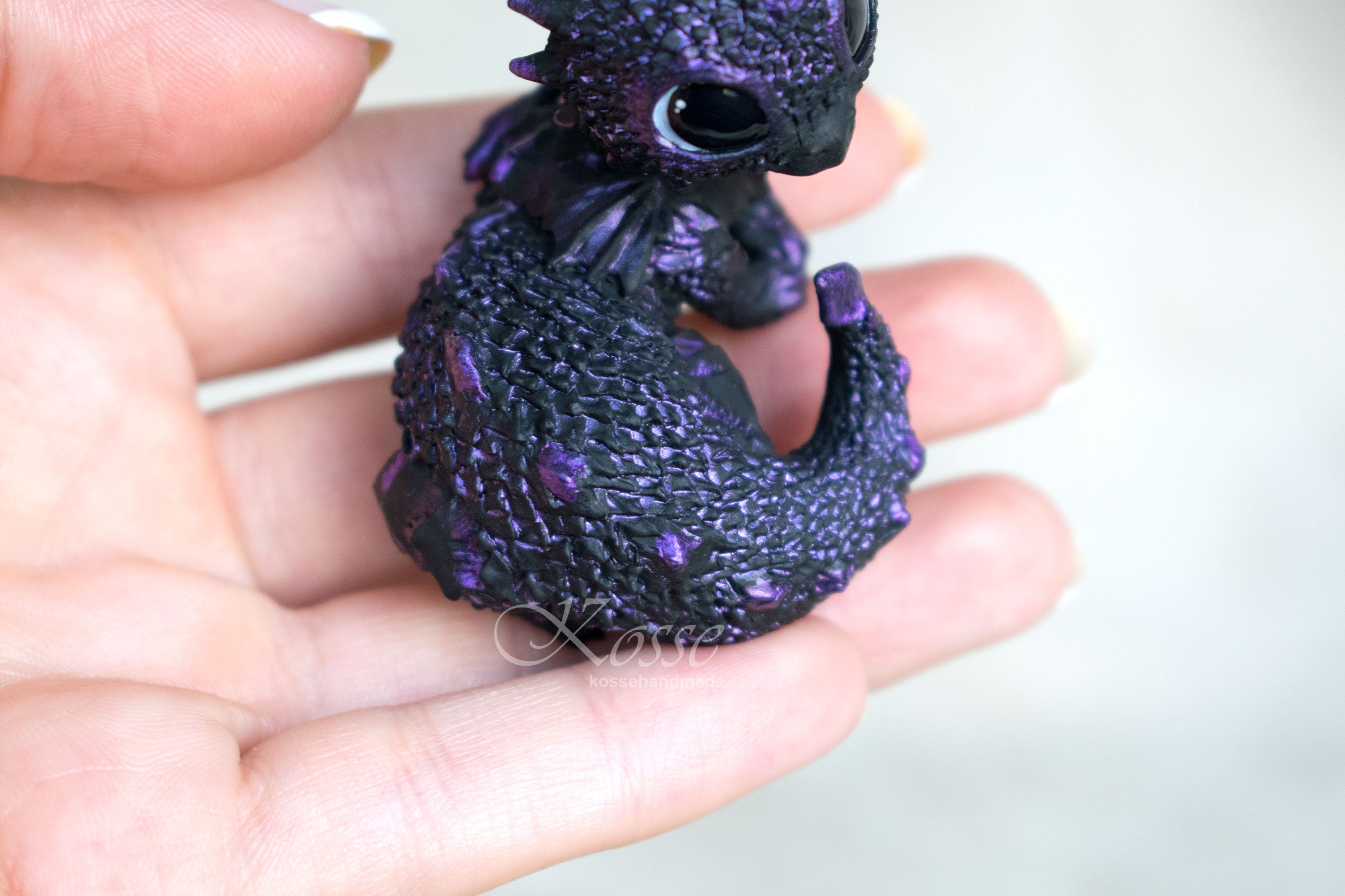 Cute Baby dragon figurine cute dragon sculpture gothic gifts Etsy