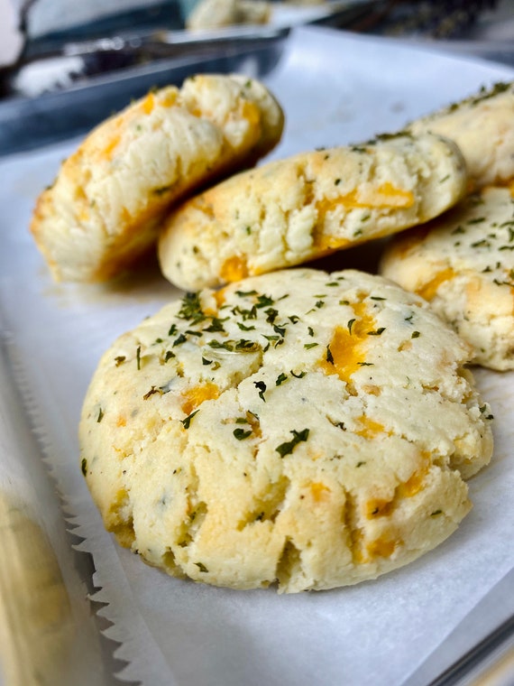 Keto Cheddar Garlic Biscuits Etsy