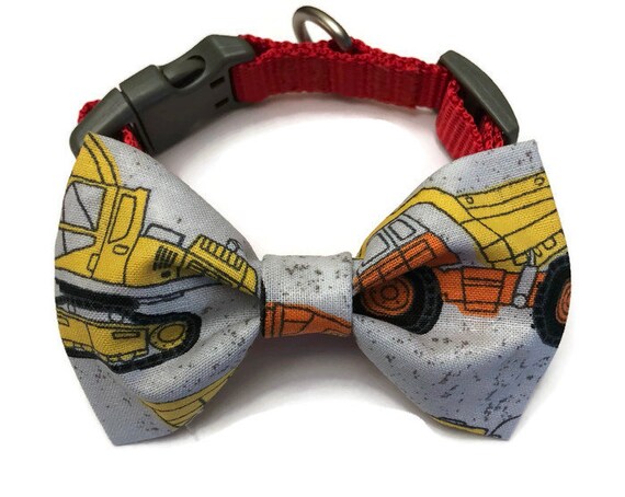 etsy dog collar bow tie
