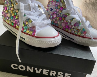 Converse bling baby sneakers