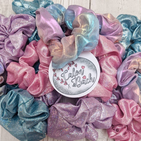 Hair Scrunchie - Mermaid Scrunchie - Rainbow Scrunchie - Hair Bobble - Gifts For Girls - Girls Hair Accessories