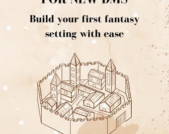 Kit per la creazione di mondi fantasy per DM: costruttore di campagne TTRPG (PDF stampabile)