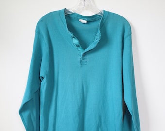 90s Henley - Etsy