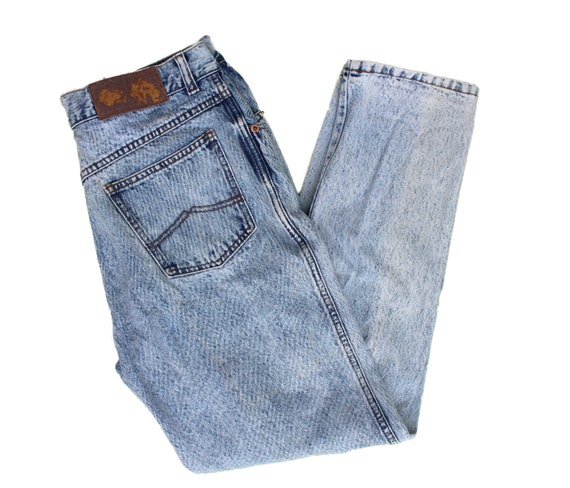 32 X 29 Bugle Boy Acid Wash Jeans 90s 
