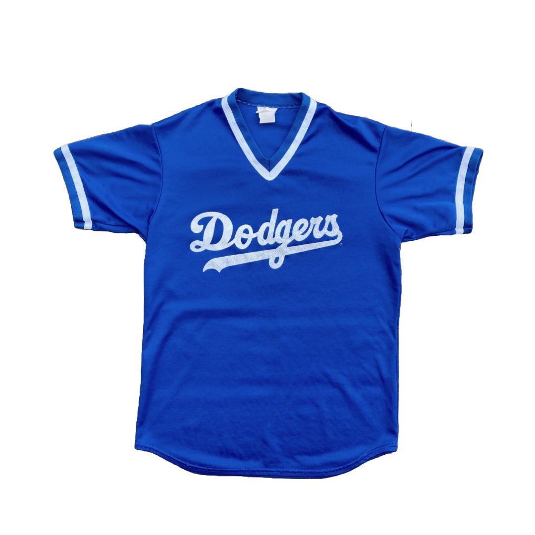Vintage 90’s rare dodgers pink silky jersey