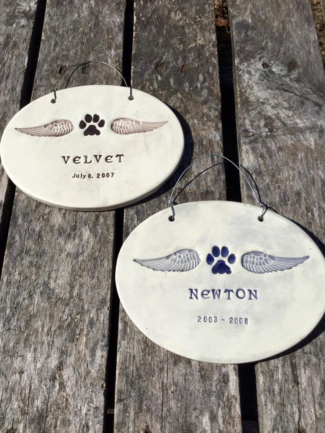 Pet memorial plaques Etsy