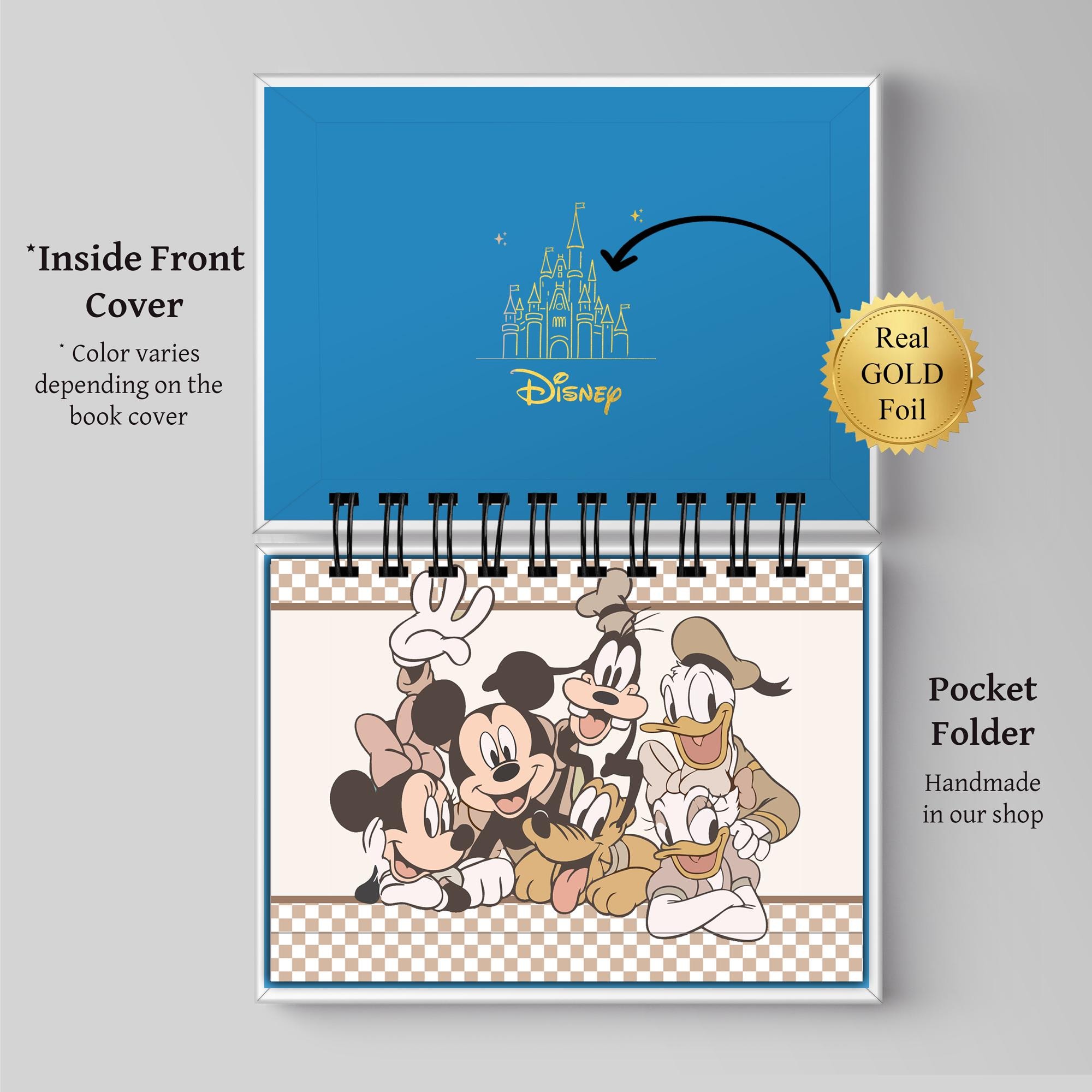 Disney Autograph Book – Personalized, Handmade, Sharpie-safe