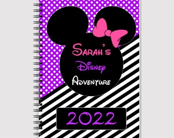 Disney Autograph Book - Minnie Mouse - Purple  - 5.5" x 8.5"