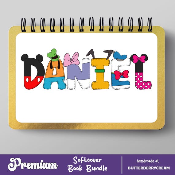 Butterberry Deluxe Disney Autograph Book – Personalized Bundle for Disney Parks