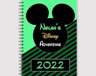 Disney Autograph Book - Mickey Mouse - Green - 5.5" x 8.5"