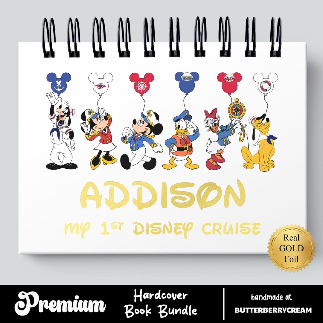 Disney Autograph Book – Personalized, Handmade, Sharpie-safe
