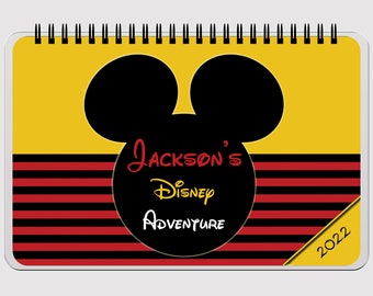 Disney Autograph Book - Mickey Mouse - FLIP BOOK - 5.5" x 8.5"