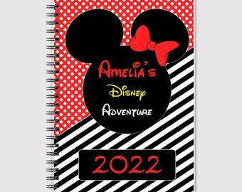 Disney Autograph Book - Mickey Mouse - Blue/Red - 5.5 x 8.5