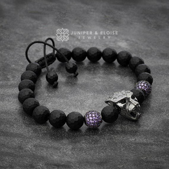 Mens panther bracelet store