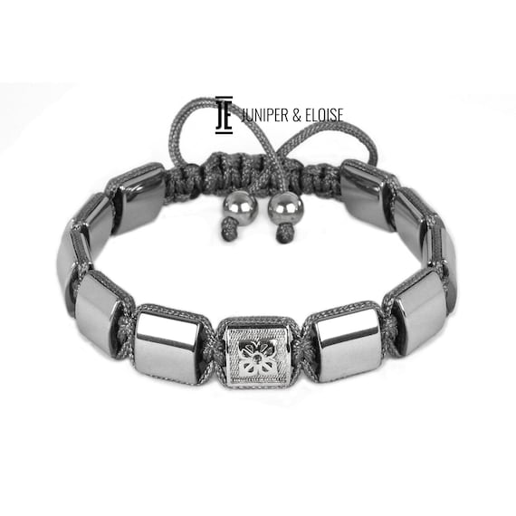 Mens Bracelet Top unique gifts Men s Bracelet Flat bead Bracelet Artisan Jewelry For Men and Women Gifts For Him