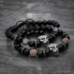 For Him  Couple Bracelets, Panther Bracelet , 925 Silver Panther Bracelet, Jewelry For Men and Women Gifts For Him