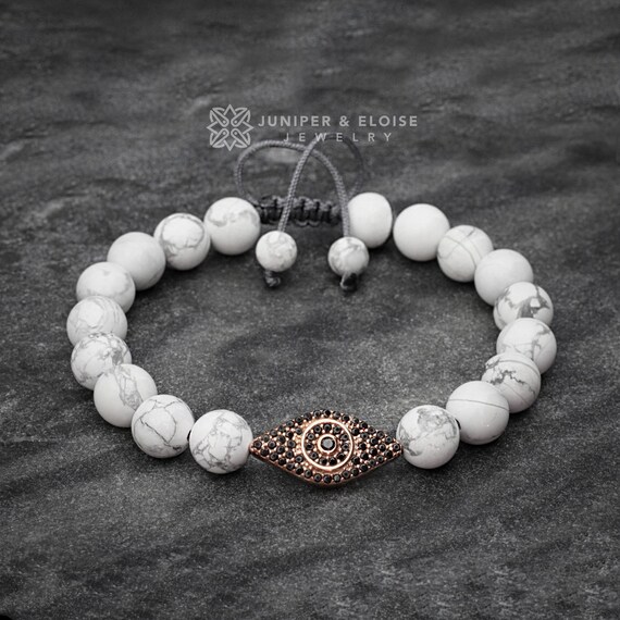 Evil Eye Bracelet, Bracelet for Men and Women, 925 Silver Evil Eye