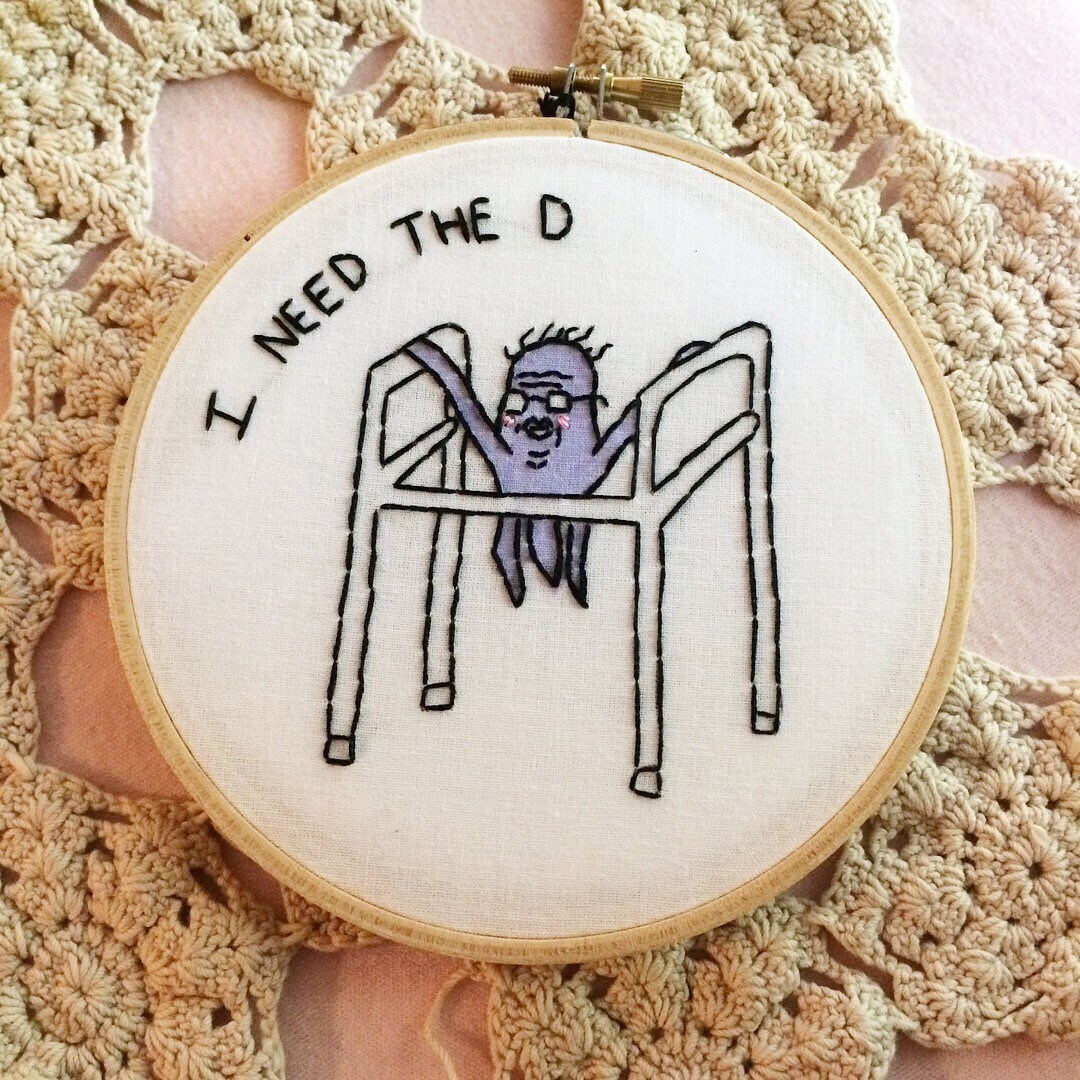 Squidbillies / Granny Cuyler i Need the D 5 - Etsy UK