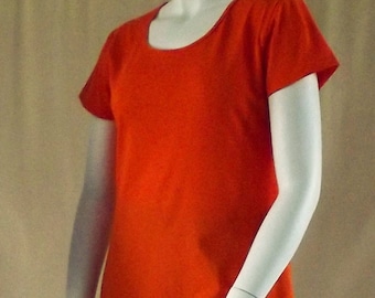 Australian made long  t-shirt, perfect to wear with yoga pants or leggings