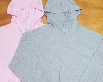 Women's cotton jersey hoodie- perfect for in between seasons