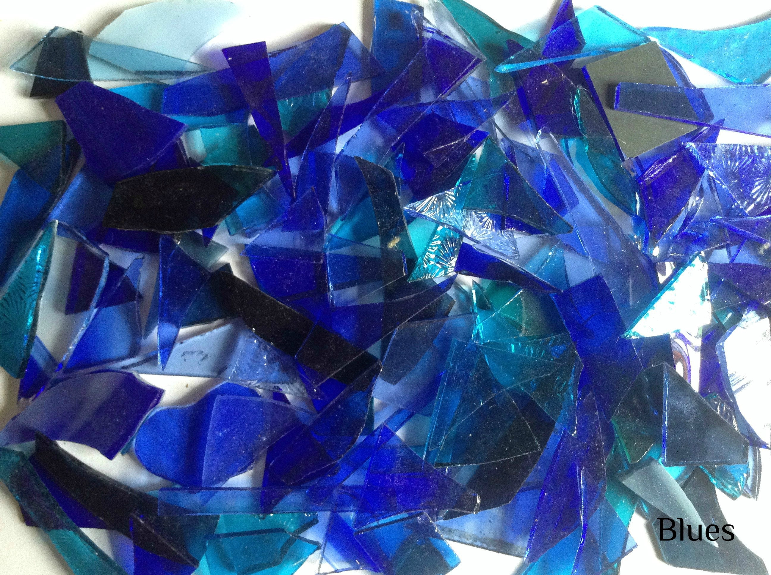 Stained Glass Offcuts Small Scraps Perfect for Mosaics Good Etsy UK