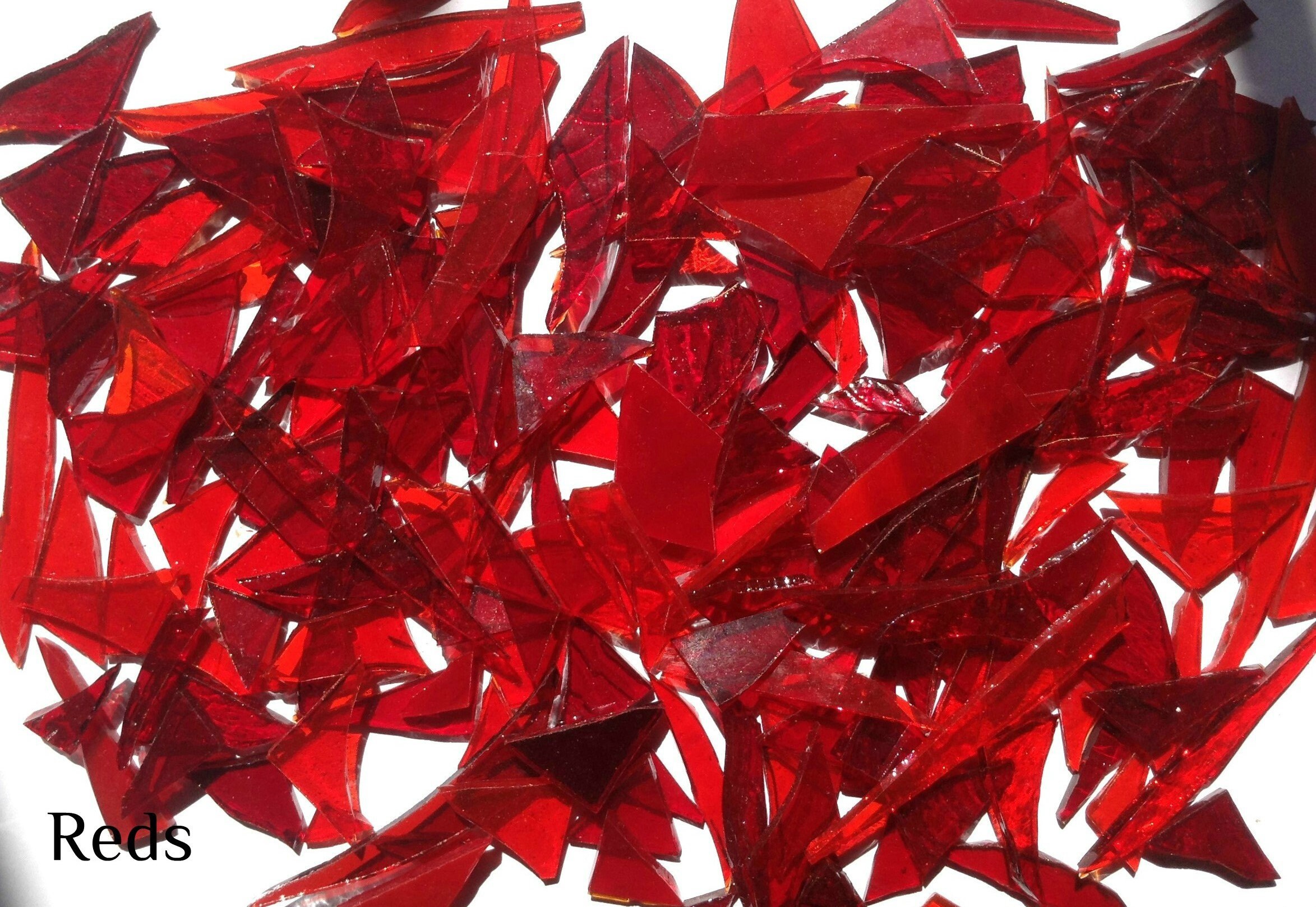 Stained Glass Offcuts Small Scraps Perfect for Mosaics Good Etsy UK