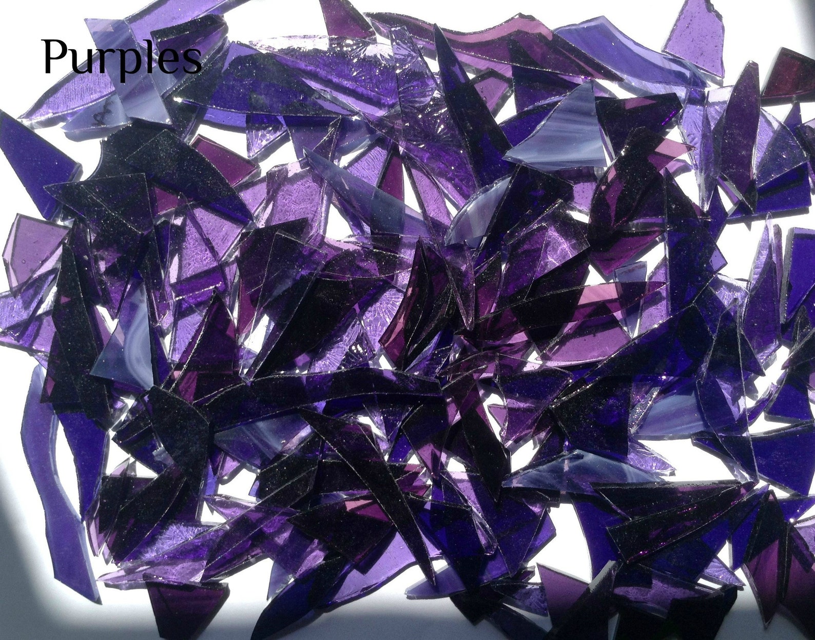 Stained Glass Offcuts Small Scraps Perfect for Mosaics Good Etsy UK