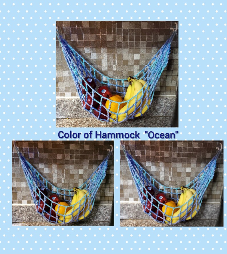 Crochet Banana Fruit Hammock Etsy